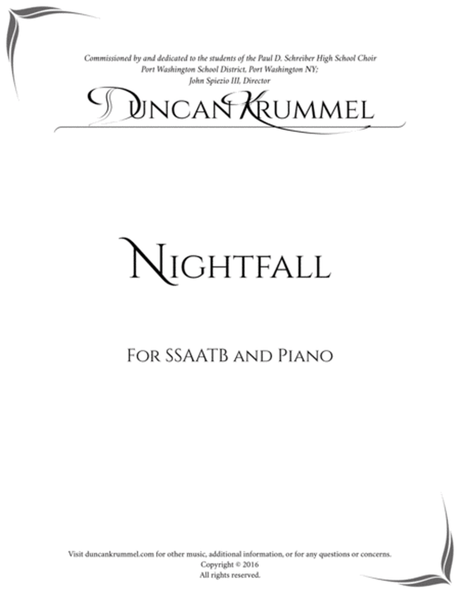 Nightfall image number null