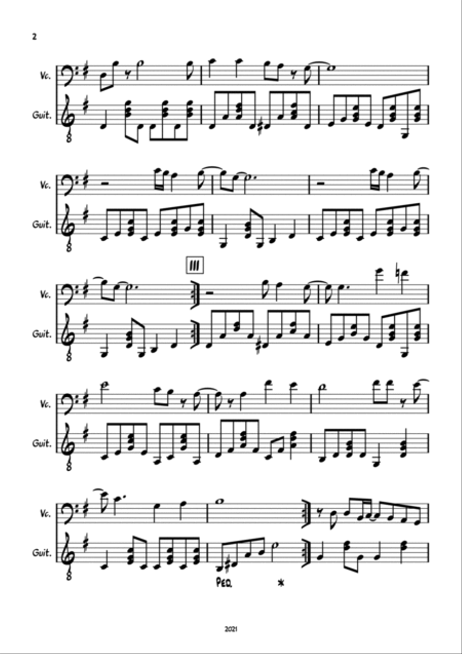 Diary String Duet scores gallery preview page 2