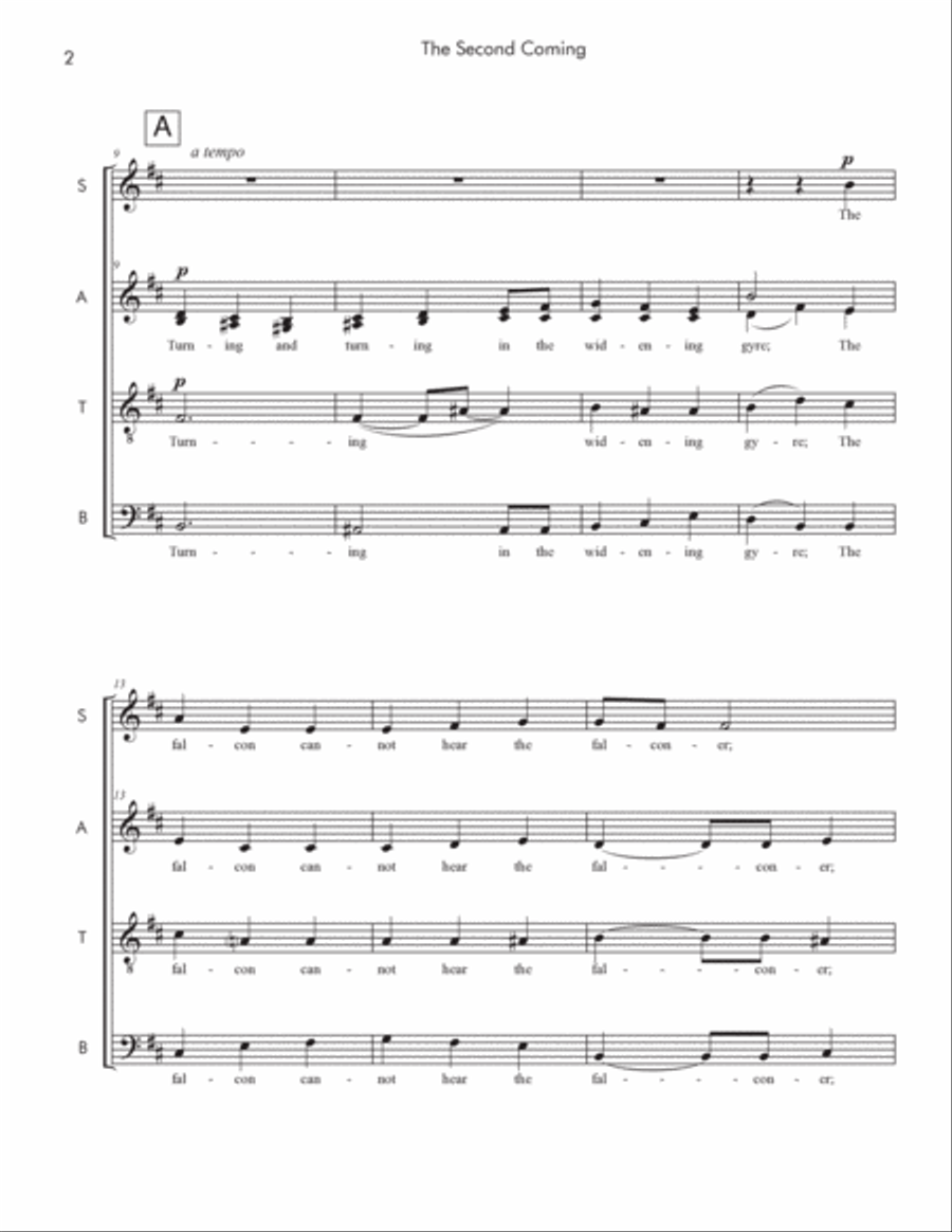 The Second Coming Divisi scores gallery preview page 4