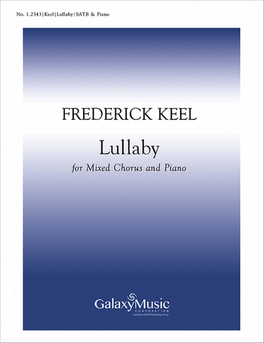 Lullaby Lullaby 4-Part scores gallery preview page 1