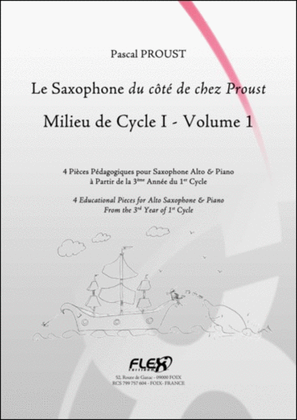 Book cover for The Saxophone Du Cote De Chez Proust - Level 2- volume 1