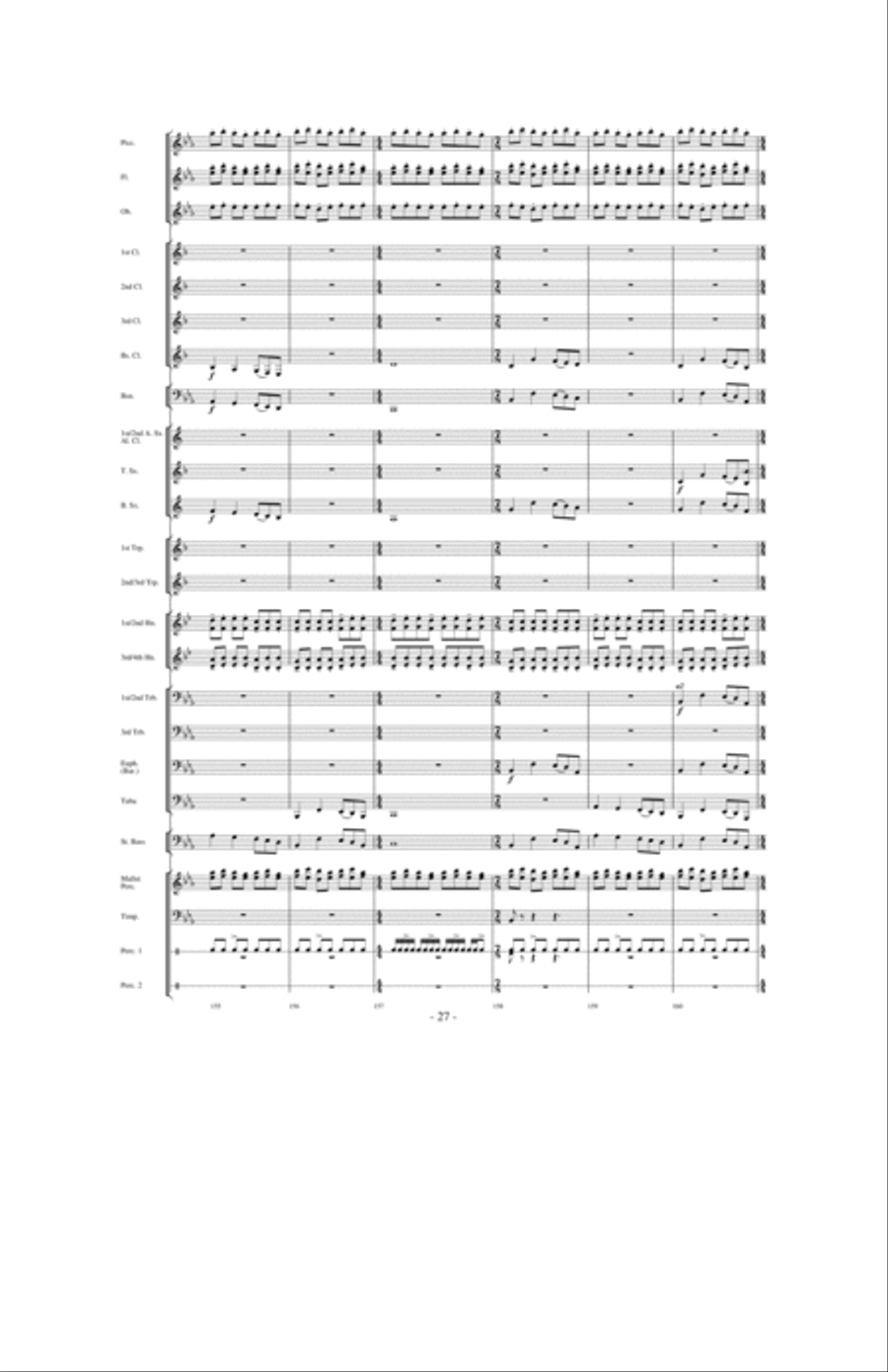 Moonscape Concert Band scores gallery preview page 26