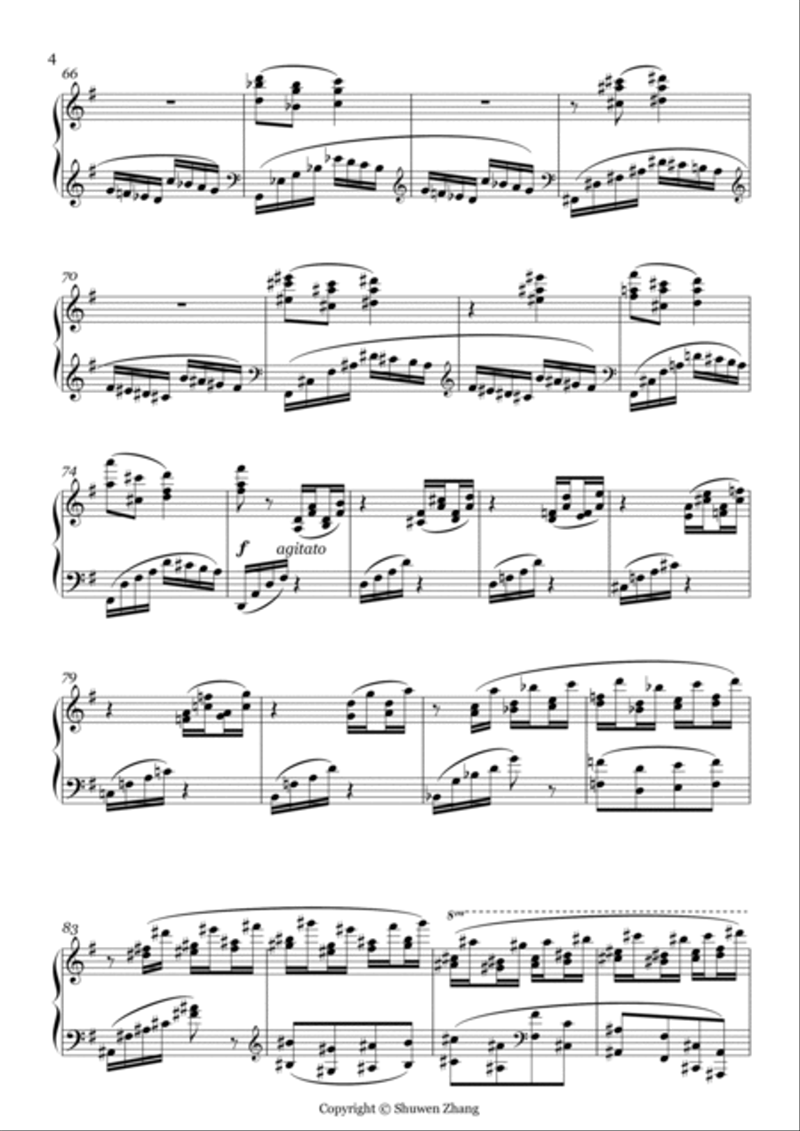 Etude No.5 in D major 
