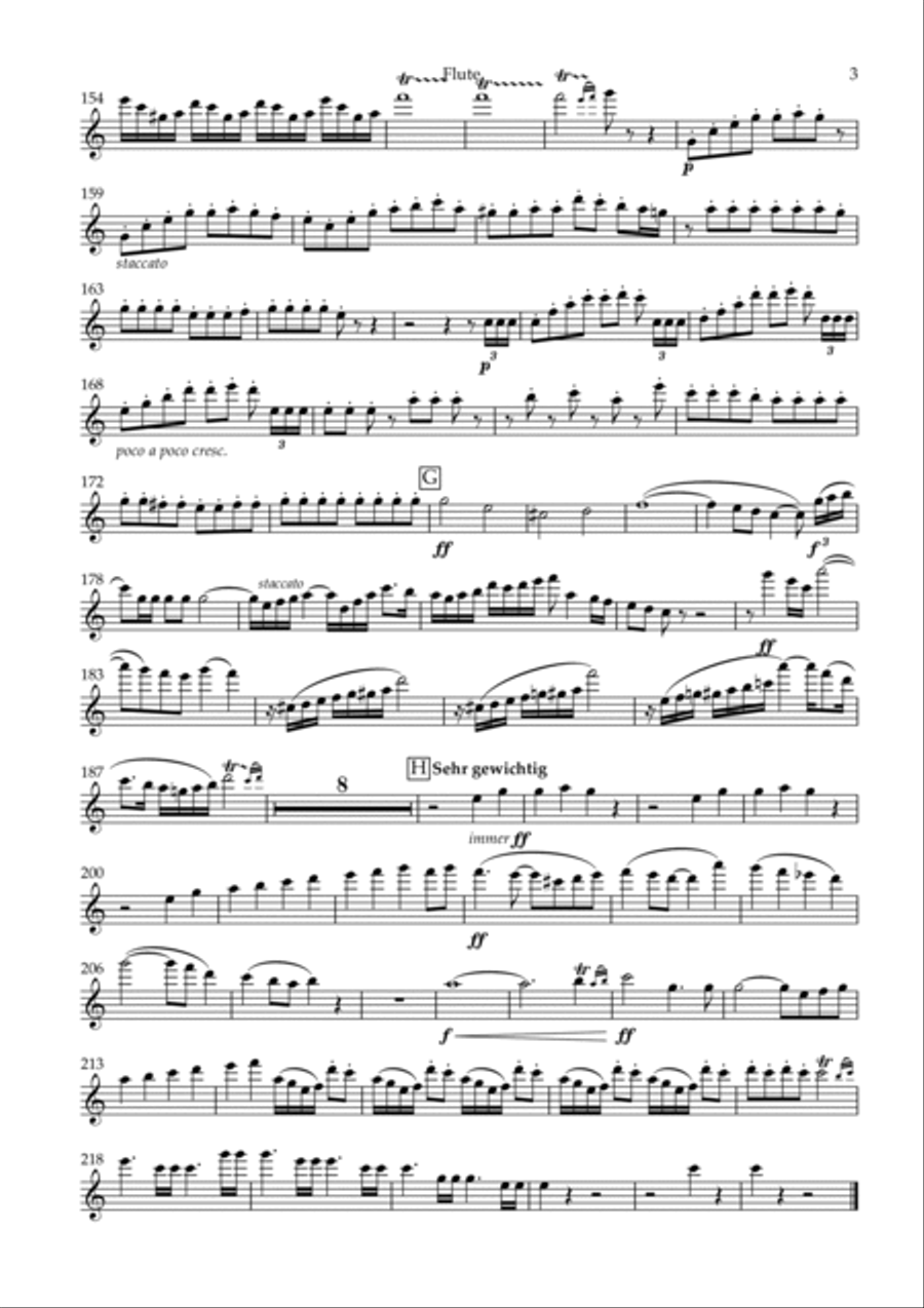 WAGNER: Vorspiel to 'Die Meistersingers von Nürnberg' 13 player ensemble - PARTS ONLY Chamber Orchestra scores gallery preview page 3