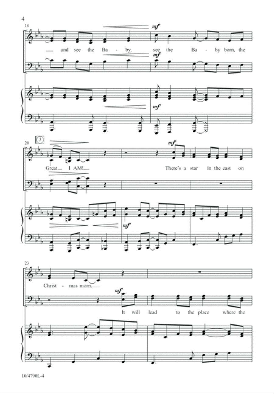 Run, Shepherds! Run, Shepherds! 4-Part scores gallery preview page 4