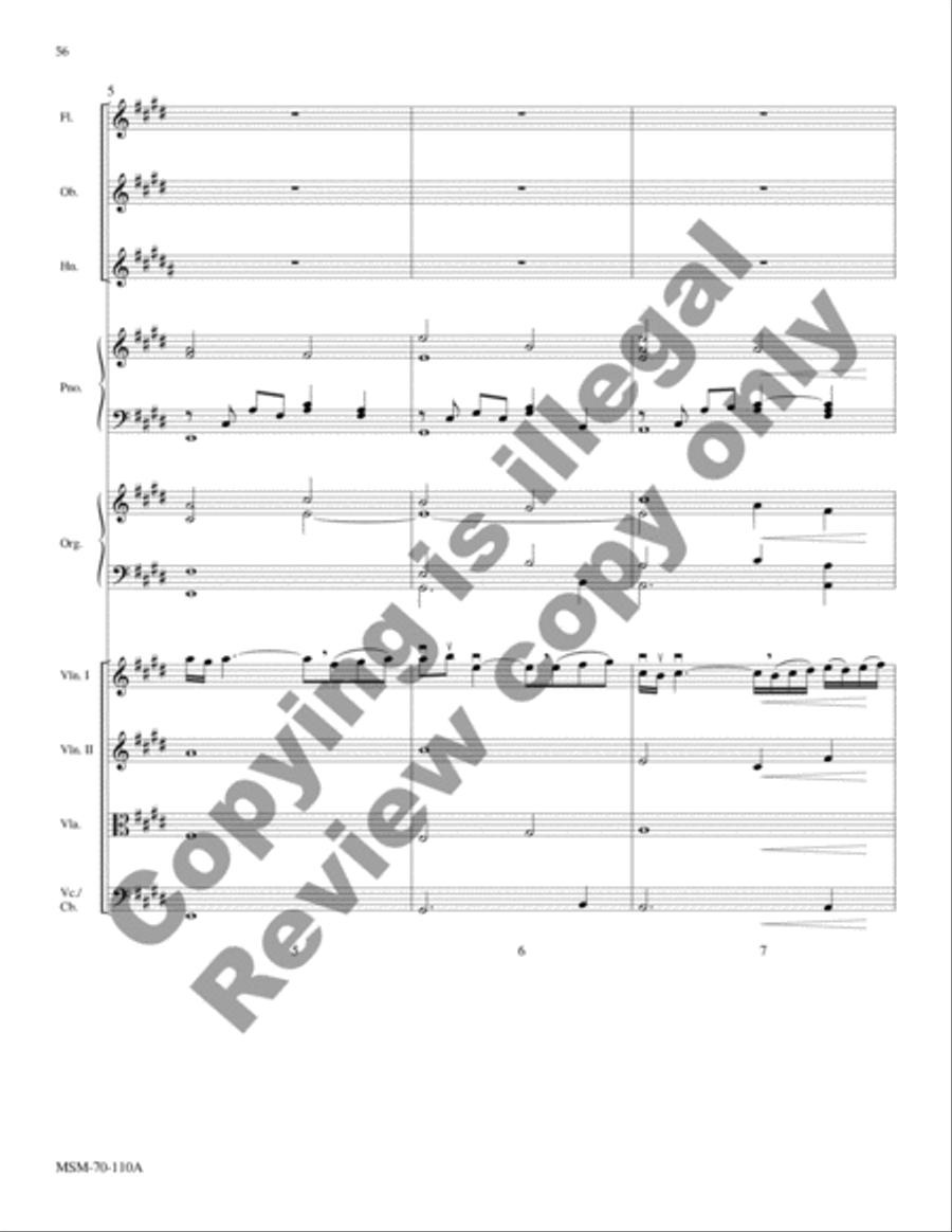 A Carol Suite (Chamber Orchestra Score) Choir scores gallery preview page 16