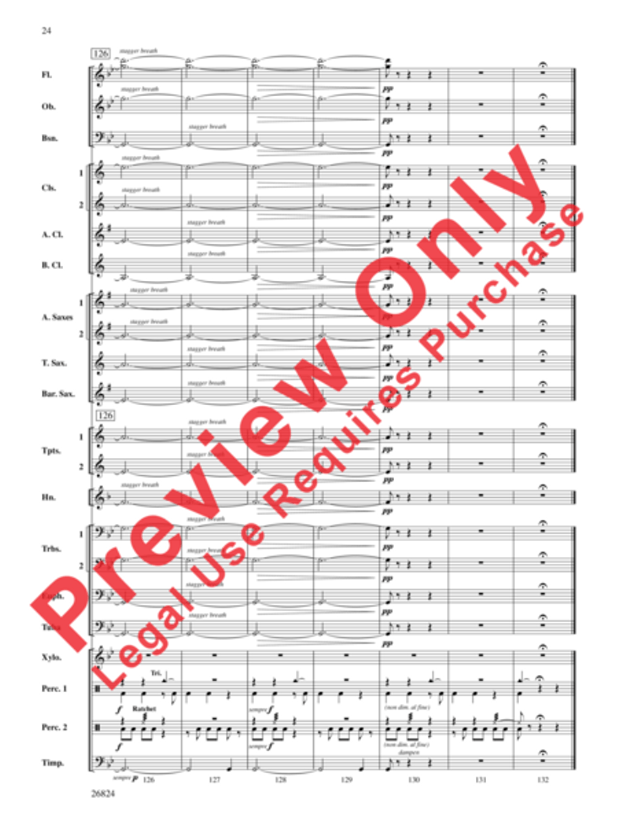 Contraption Concert Band scores gallery preview page 25