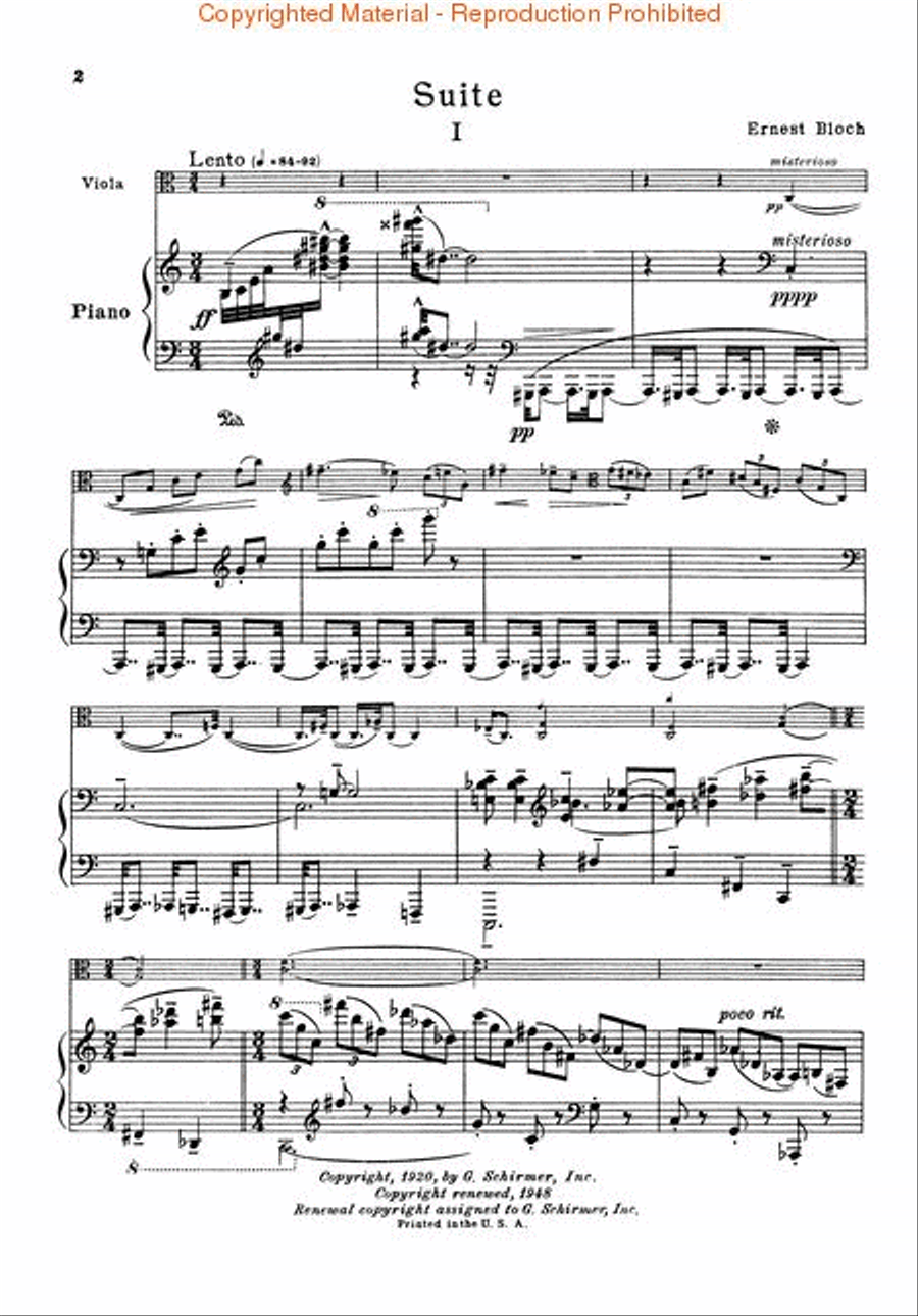 Suite Piano Accompaniment scores gallery preview page 2