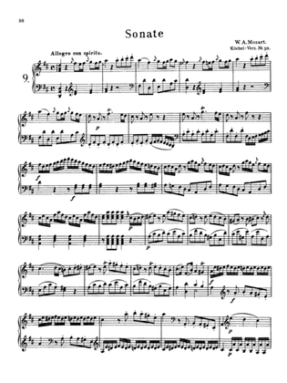 Mozart: Sonatas (Urtext)