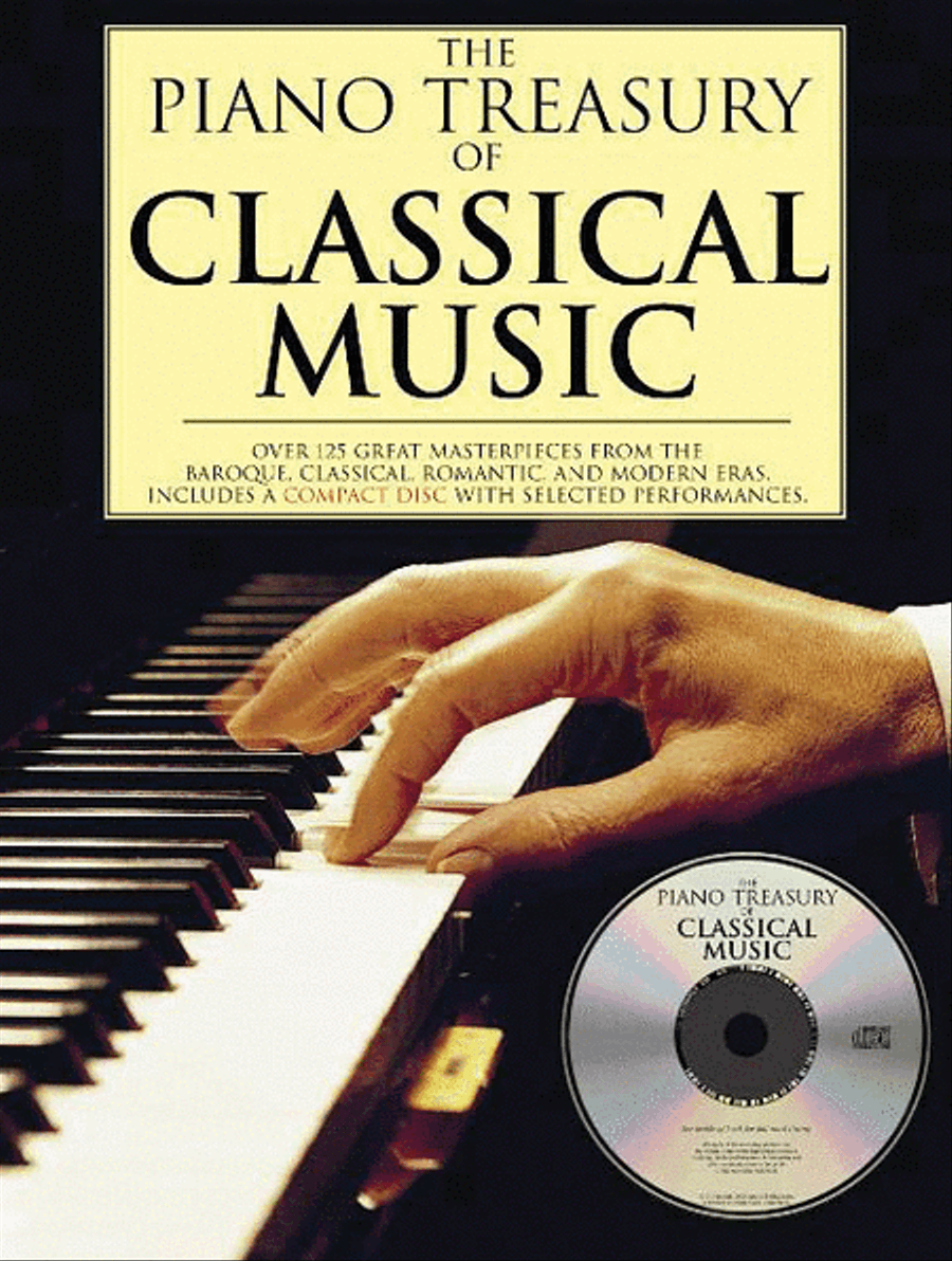 The Piano Treasury of Classical Music Piano Solo scores gallery preview page 1