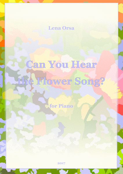 Can You Hear the Flower Song? image number null