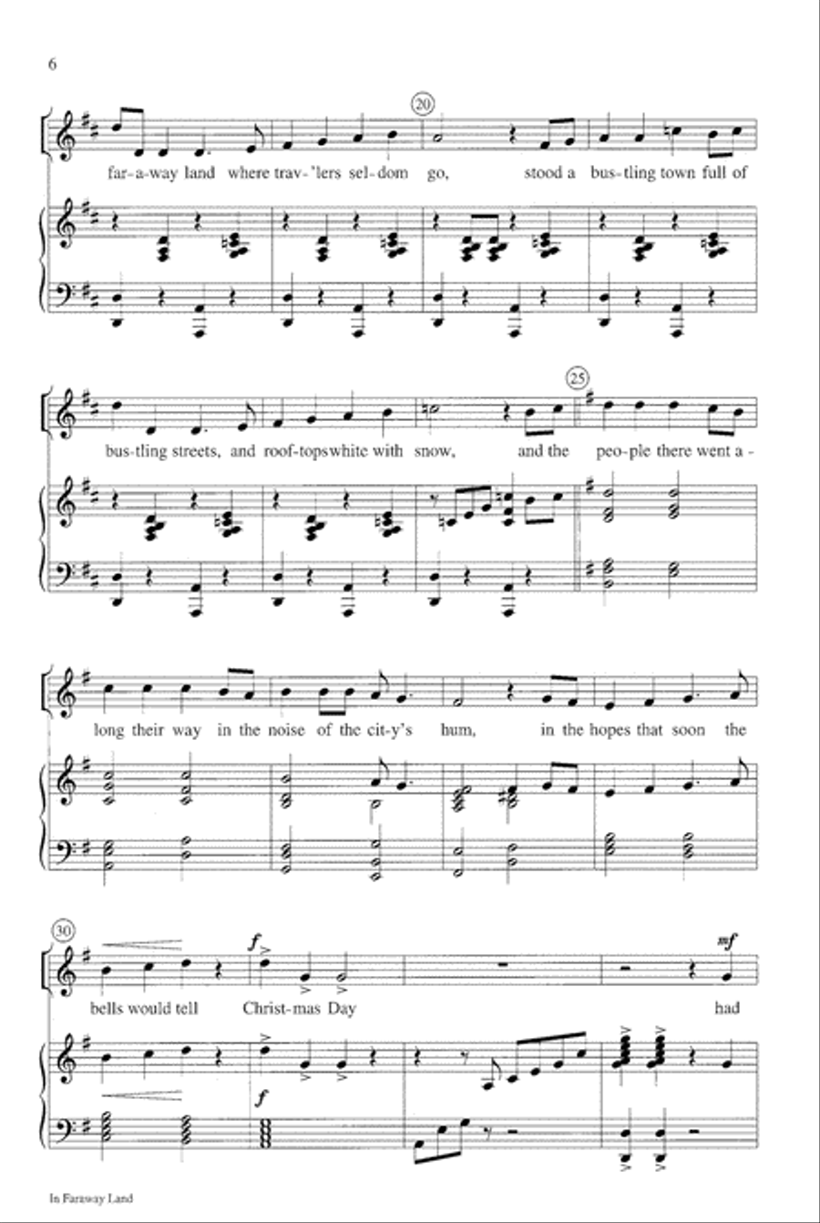 Chimes in the Night Chimes in the Night Unison Choir scores gallery preview page 8