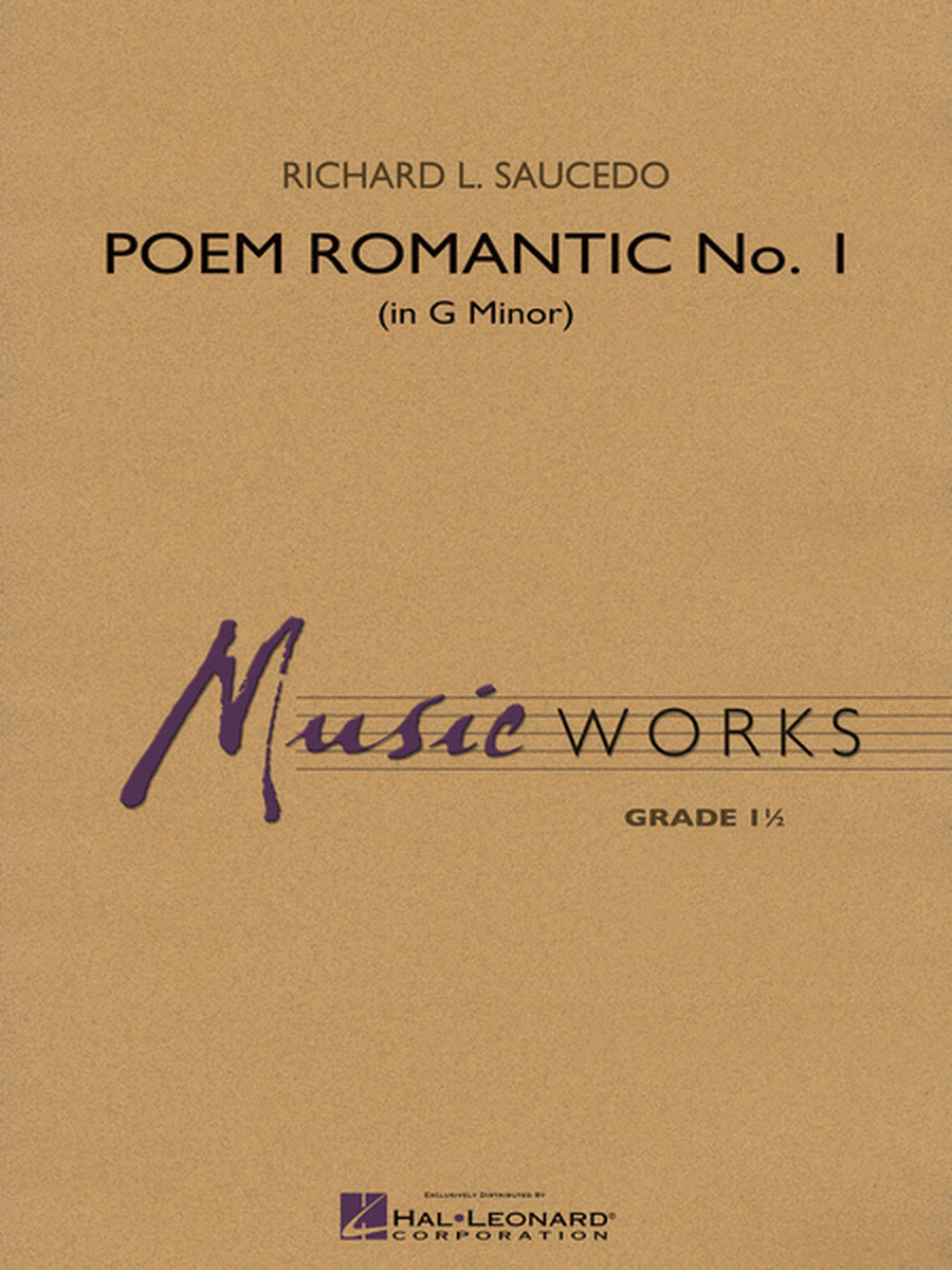Poem Romantic No. 1 (in G Minor) image number null