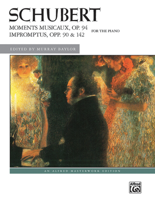 Book cover for Moments Musicaux, Op. 94 & Impromptus, Opp. 90 & 142