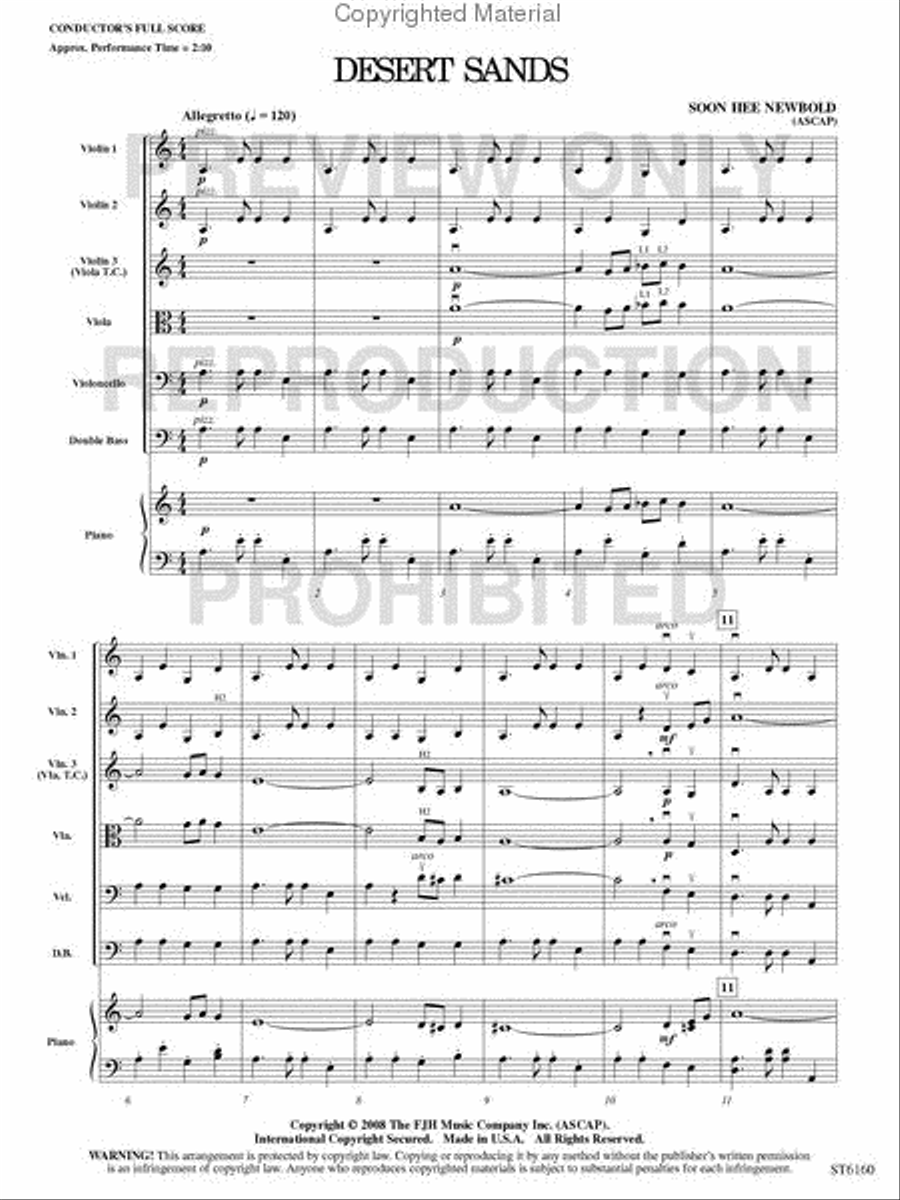 Desert Sands String Orchestra scores gallery preview page 2