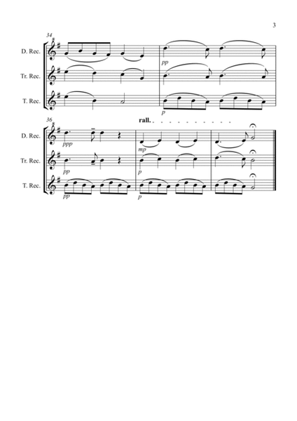 Pie Jesu (from Requiem) for Recorder Trio image number null