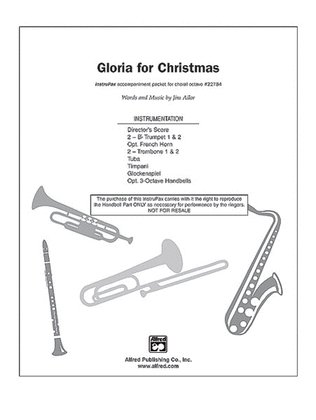 Book cover for Gloria for Christmas