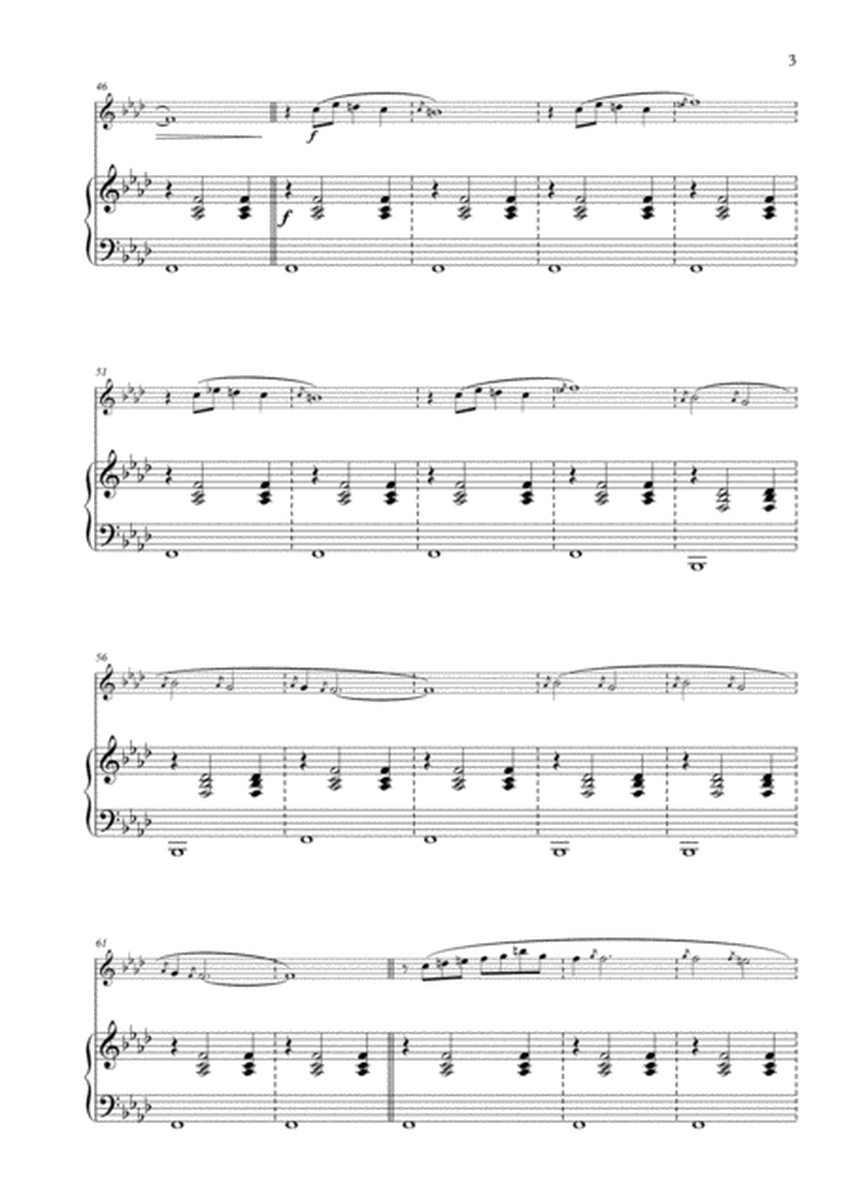 Gnossienne No. 1 arranged for Flute and Piano image number null