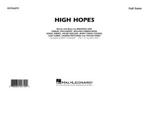 Book cover for High Hopes (arr. Matt Conaway) - Conductor Score (Full Score)