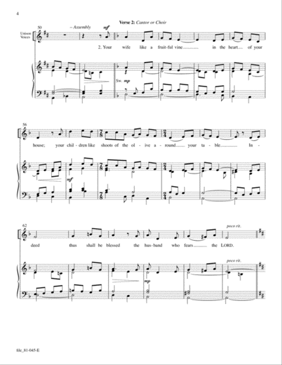 Like Shoots of the Olive 4-Part scores gallery preview page 4