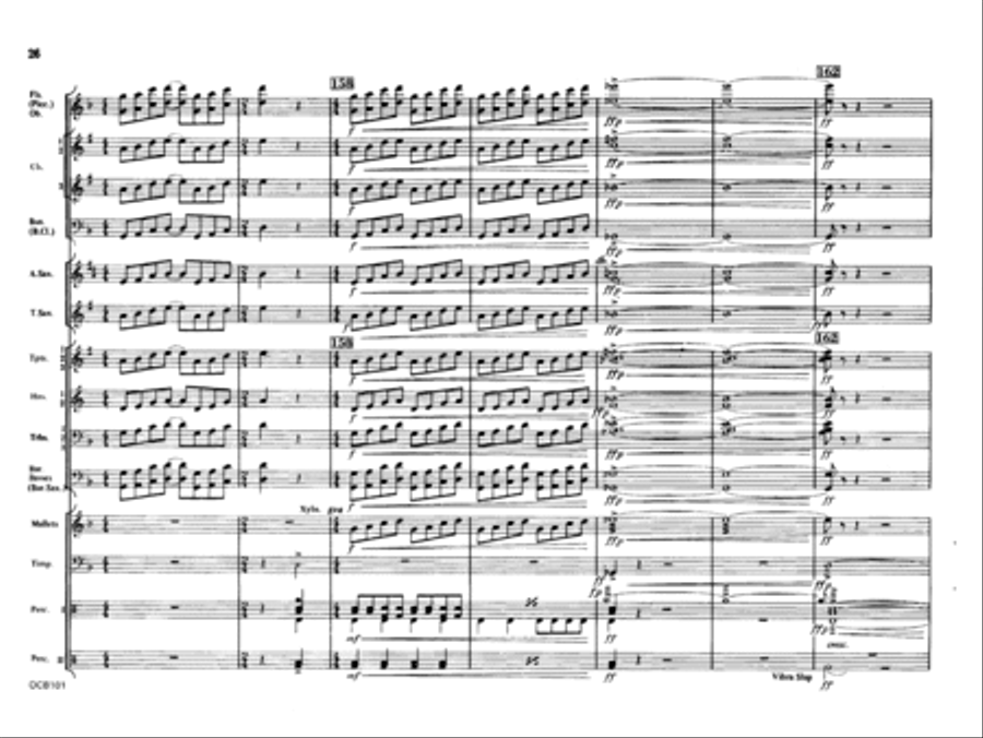 Mazama Concert Band scores gallery preview page 25