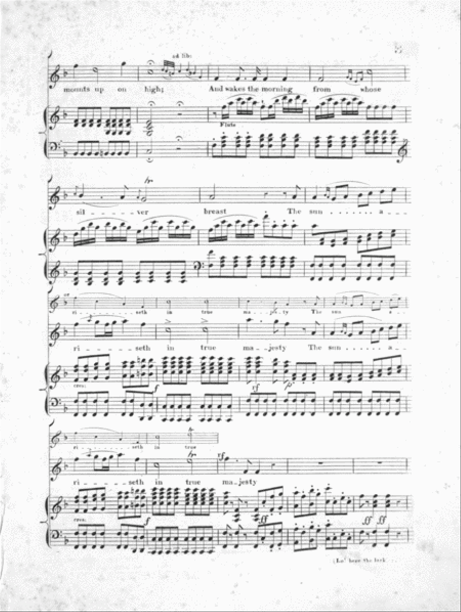 Lo Here the Gentle Lark Voice scores gallery preview page 3