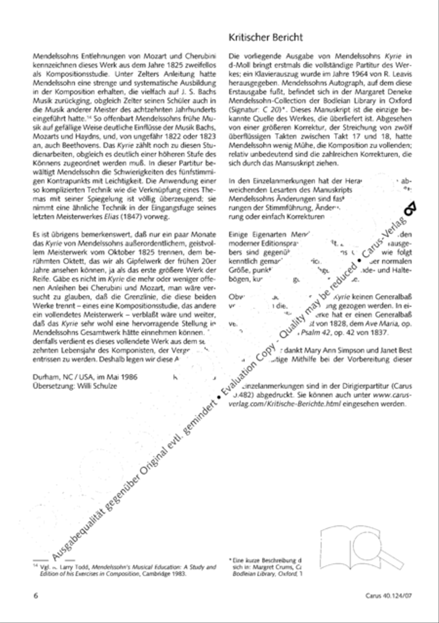 Kyrie in d + Herr Gott, dich loben wir Orchestra scores gallery preview page 7