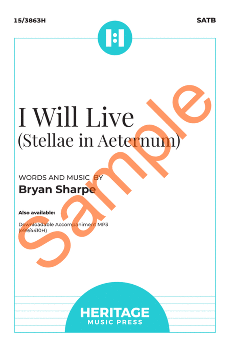 I Will Live (Stellae in Aeternum) image number null