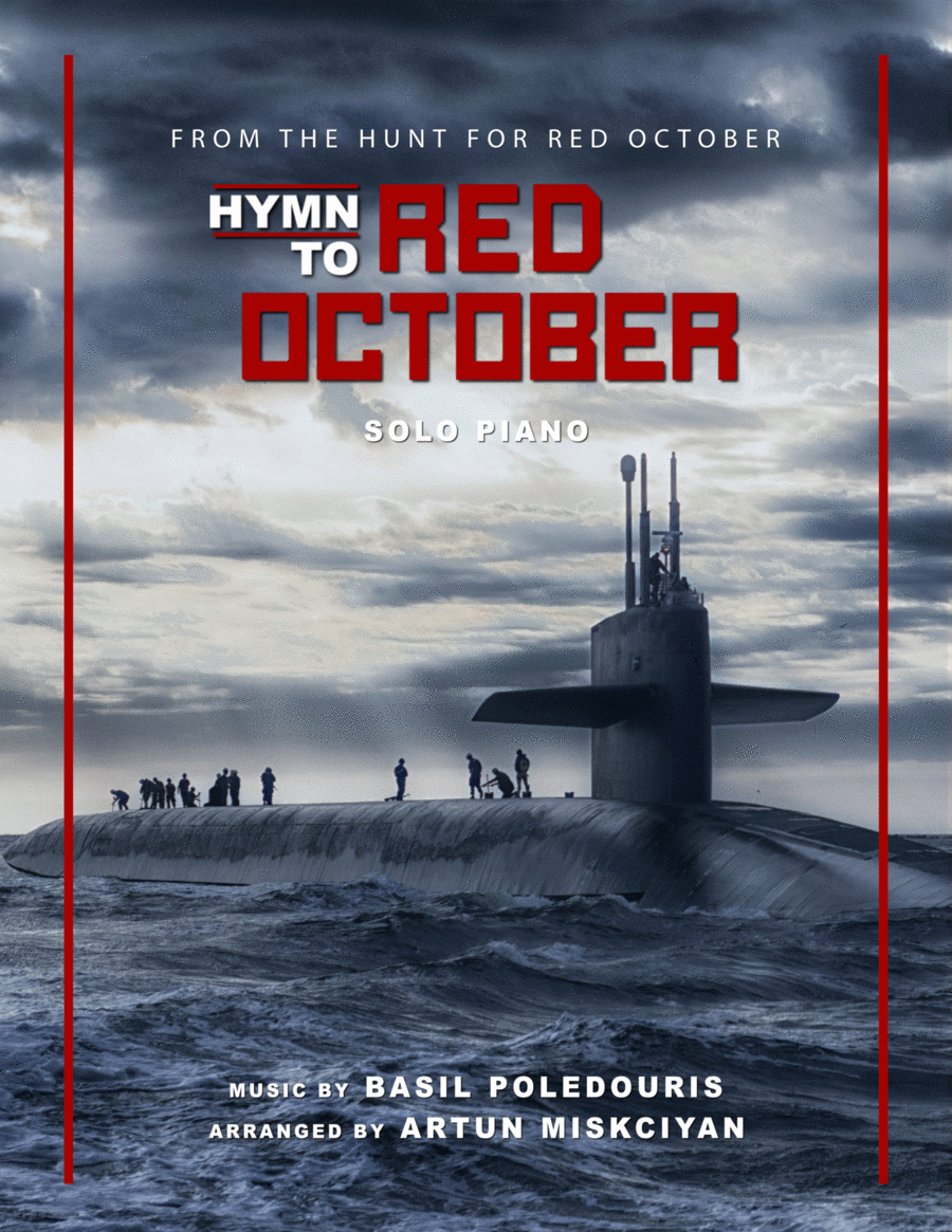 Hymn To Red October Piano Solo scores gallery preview page 1