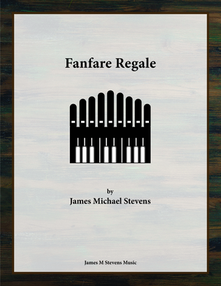Book cover for Fanfare Regale - Organ Solo