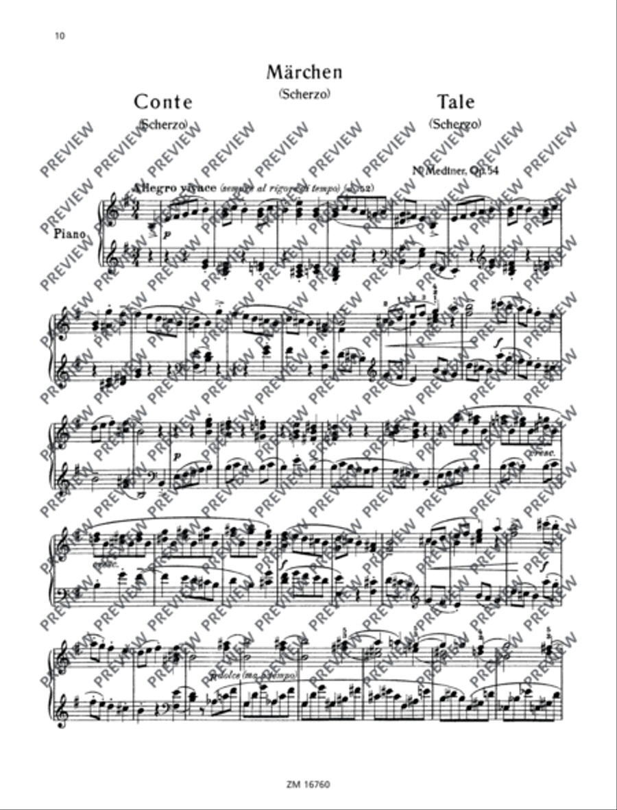 Romantic Sketches Piano Solo scores gallery preview page 11
