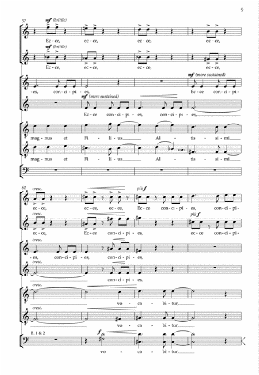 Trinity /Scale Studies 4-Part scores gallery preview page 4