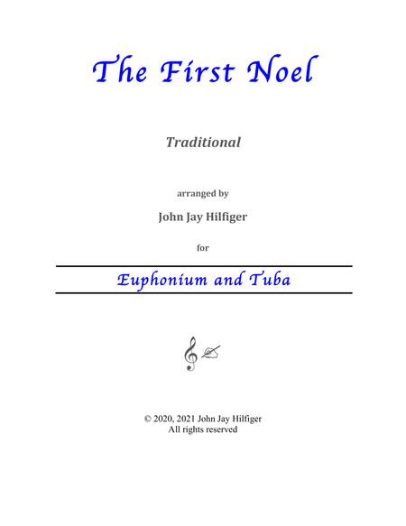 The First Noel for Euphonium and Tuba image number null