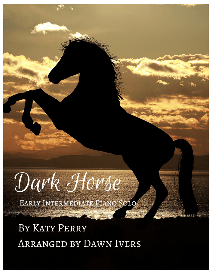 Dark Horse Piano Solo scores gallery preview page 1