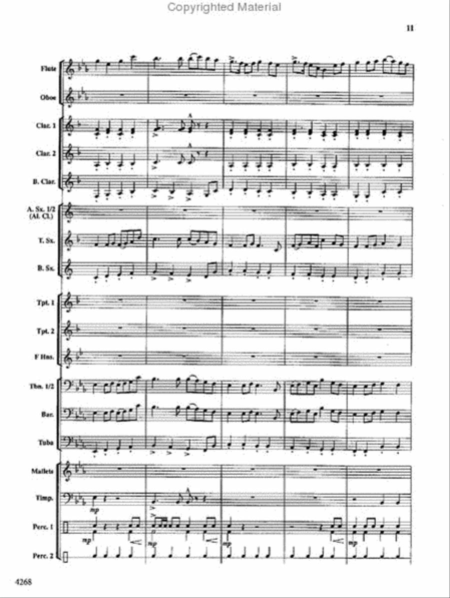 Winchester Chronicles Winchester Chronicles Concert Band scores gallery preview page 10