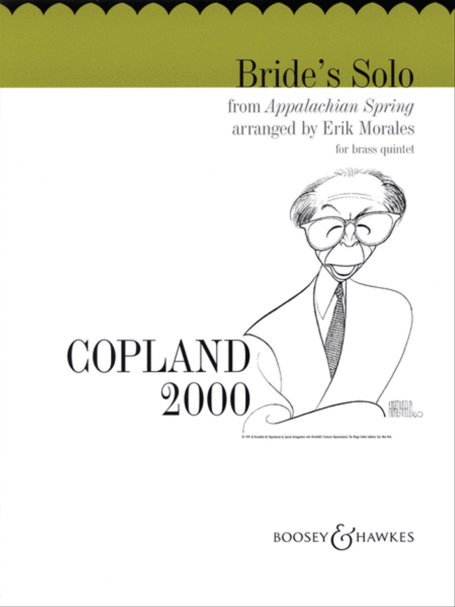 Bride's Solo from Appalachian Spring Brass Quintet scores gallery preview page 1
