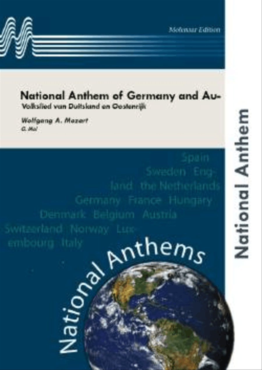 National Anthem of Germany and Austria Fanfare Band scores gallery preview page 1