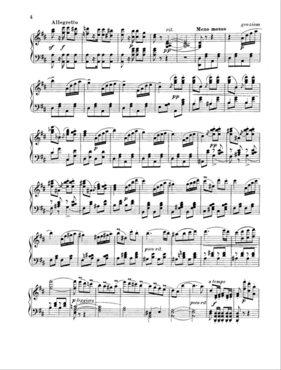 Die Fledermaus Piano Solo scores gallery preview page 3