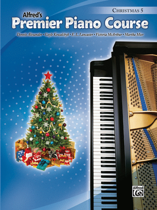 Book cover for Premier Piano Course Christmas, Book 5