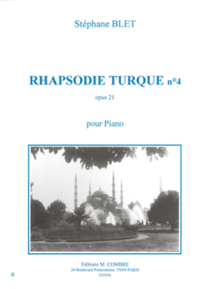Book cover for Rhapsodie turque No. 4 Op. 20