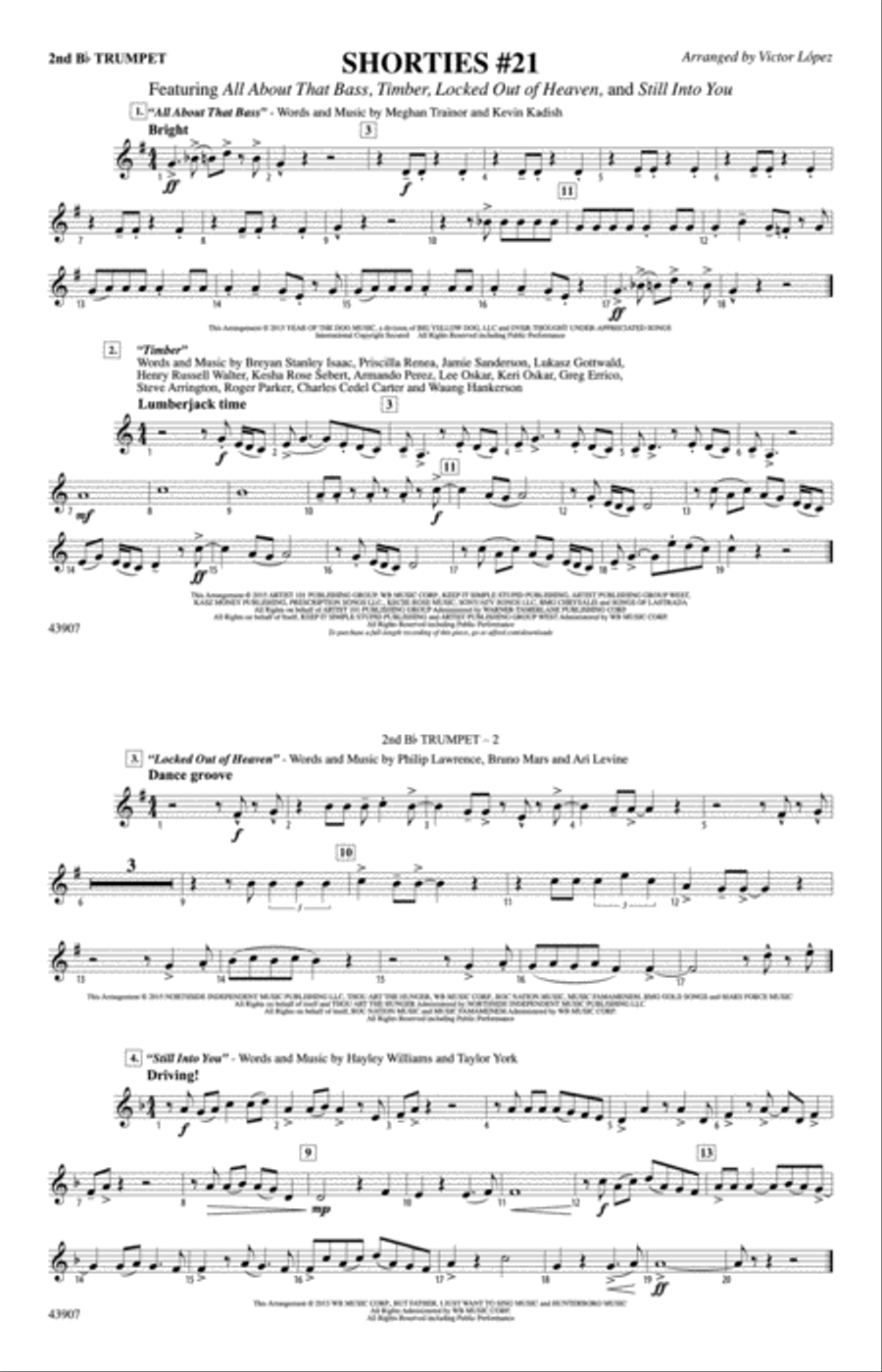 Shorties #21: 2nd B-flat Trumpet