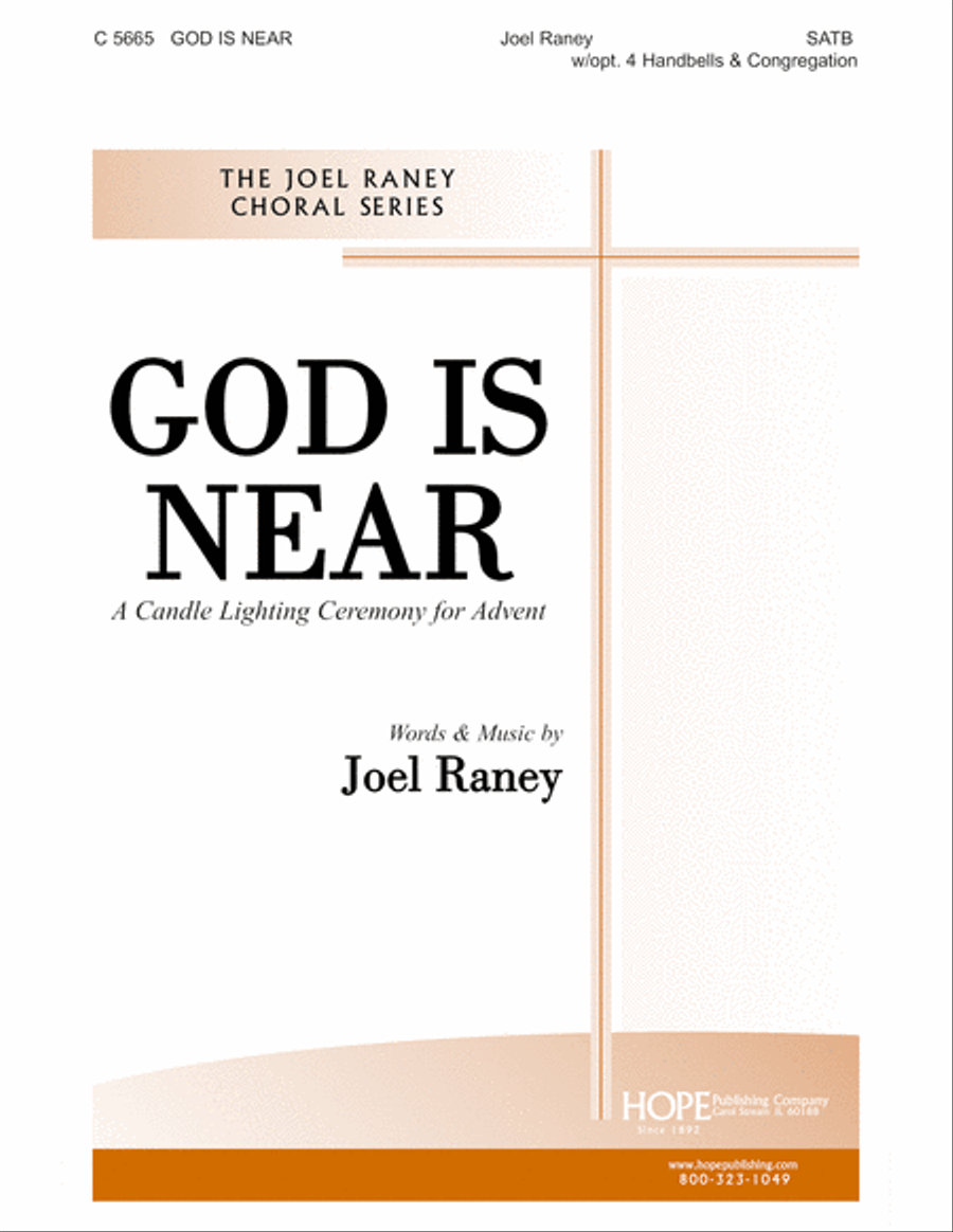 God Is Near (A Candle Lighting Ceremony for Advent) 4-Part scores gallery preview page 1