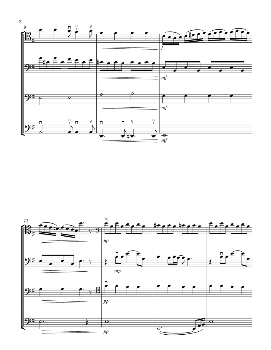 Dream On Cello scores gallery preview page 2
