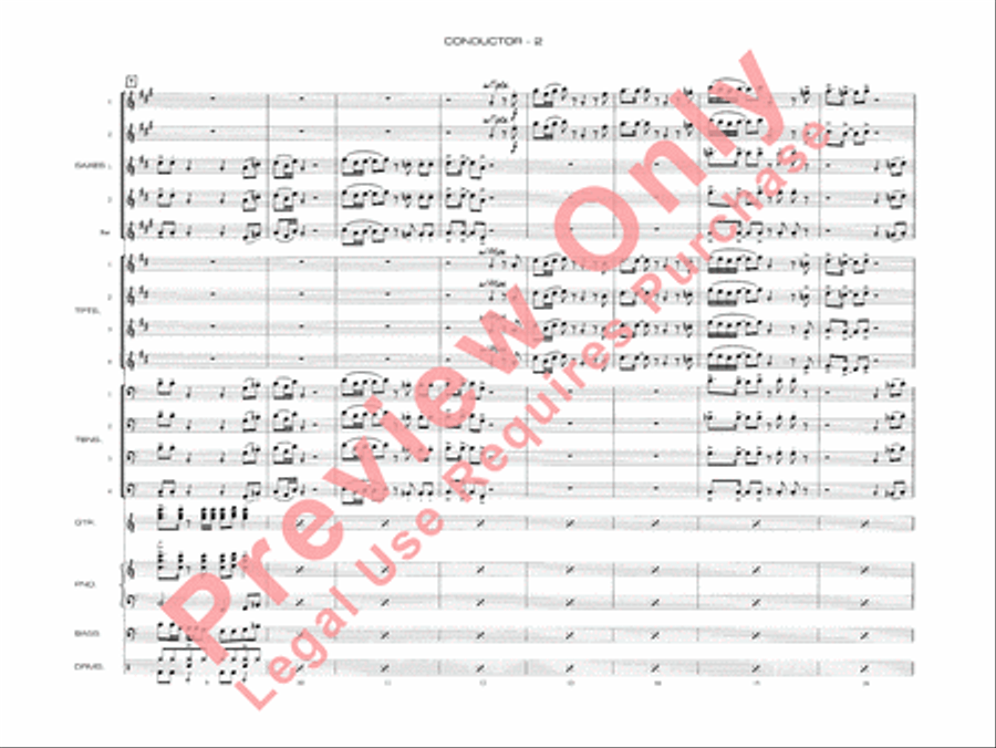 Soul Man Soul Man Jazz Ensemble scores gallery preview page 5