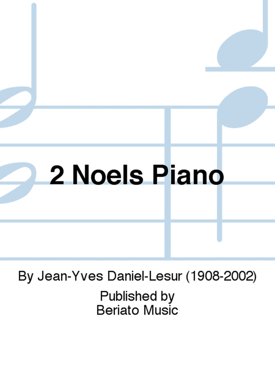 2 Noels Piano