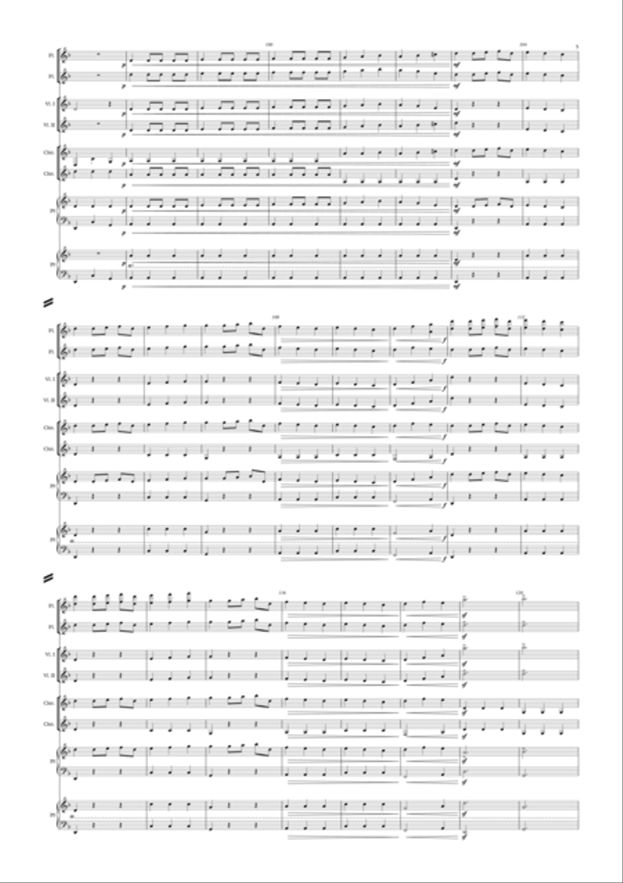 Pirates Of The Caribbean Flute scores gallery preview page 5