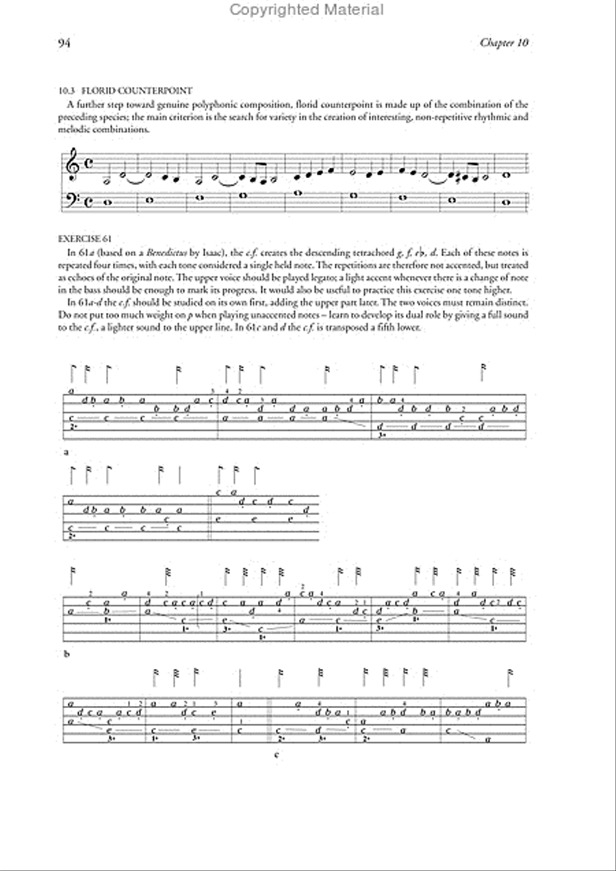 Method for Renaissance Lute Lute scores gallery preview page 4