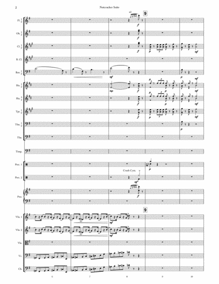 (Selections from) Nutcracker Suite - Score & Parts image number null