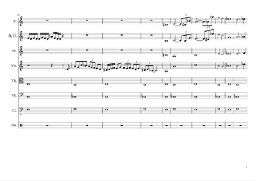 Sweet Pea - Score Only Sweet Pea - Score Only Jazz Ensemble scores gallery preview page 5