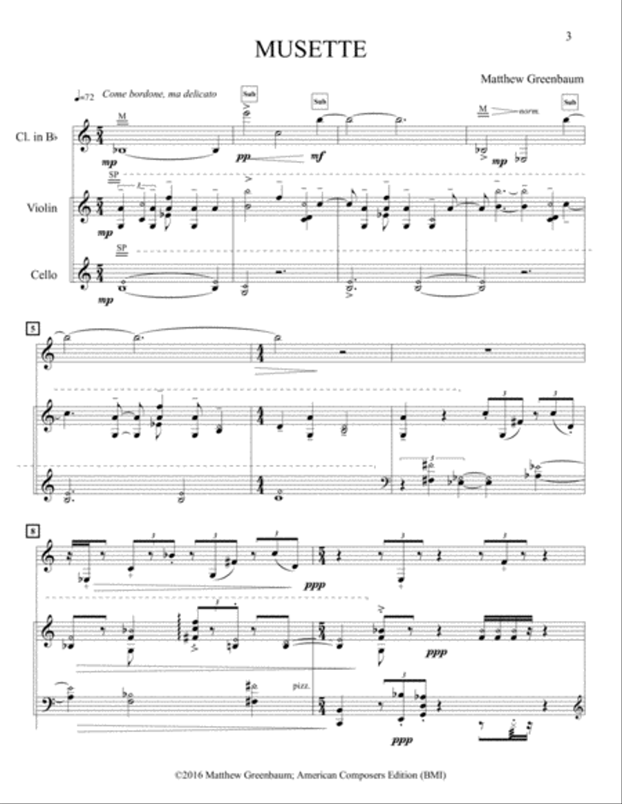 [Greenbaum] Musette Small Ensemble scores gallery preview page 5